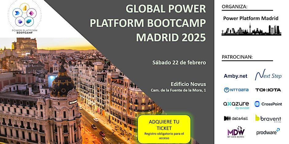 Global Power Platform Bootcamp Madrid 2025