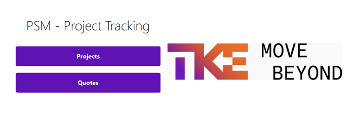 TK ELEVATOR - Project Tracking